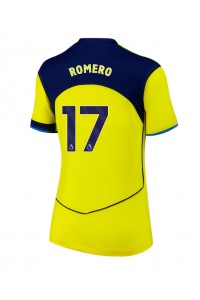 Tottenham Hotspur Cristian Romero #17 Voetbaltruitje 3e tenue Dames 2025-26 Korte Mouw